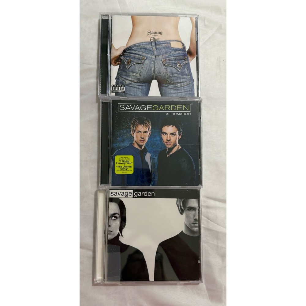 Lot Of 3 CDs 2 Of Savage Garden & 1 Of Saving Abel